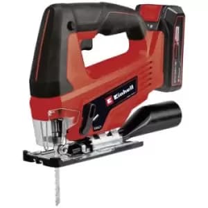 Einhell TC-JS 18 Li (1x2,5 Ah) Cordless jigsaw 4321228 incl. case, incl. charger, incl. rechargeables 18 V 2.5 Ah