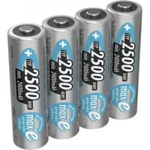 Ansmann maxE HR06 AA battery (rechargeable) NiMH 2500 mAh 1.2 V 4 pc(s)
