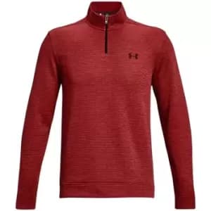 Under Armour Storm Fleece Zip Top Mens - Red