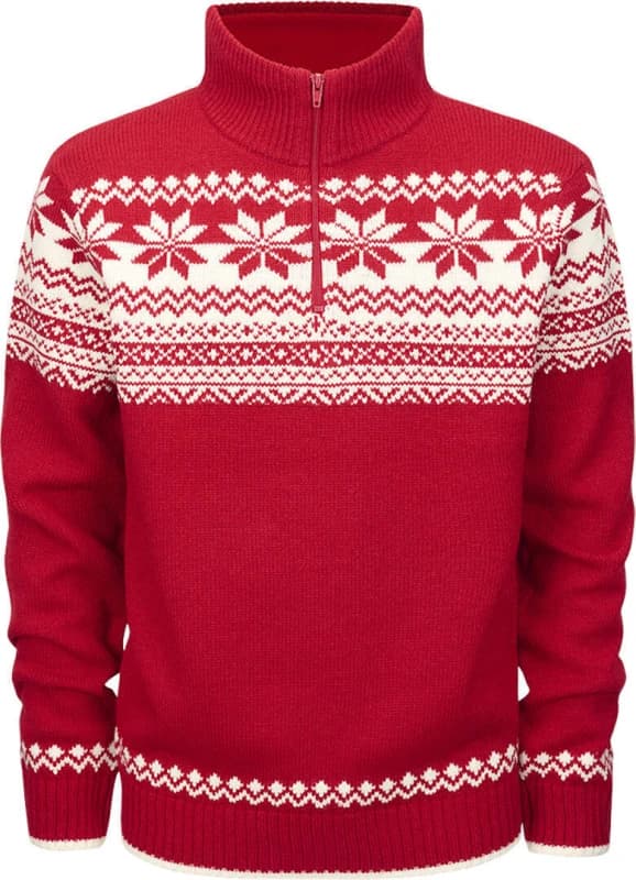 Brandit Norwegian-Style Sweater Knit jumper red M Men