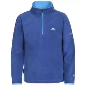 Trespass Childrens Boys Etto Half Zip Fleece Top (11/12 Years) (Blue)