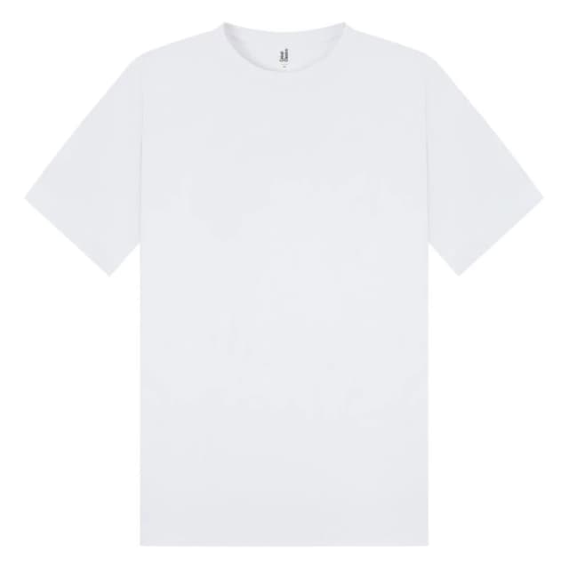 Casual Classics Mens Combed Ringspun Cotton Oversized T-Shirt in White Size: XS White Male XS
