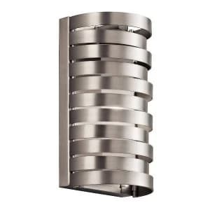 1 Light Indoor Wall Light Brushed Nickel, G9