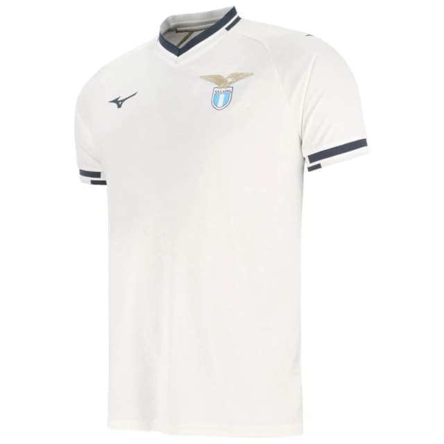 Mizuno S.S. Lazio Home Shirt 2025 2026 Adults White male X Large