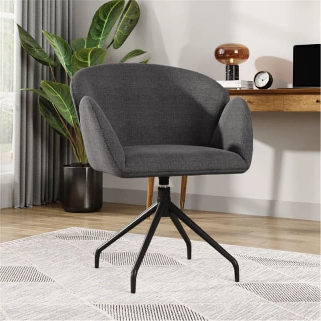 Kabinet UK Modern Swivel Chair Grey unisex One size