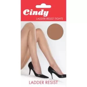 Cindy Womens/Ladies Ladder Resist Tights (1 Pair) (Medium (5ft-5ft8a)) (American Tan)