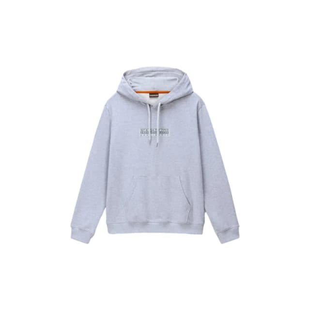 Hooded sweatshirt Napapijri Box Logo Gris Male S