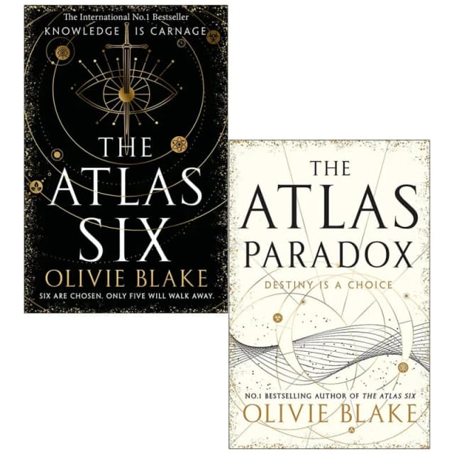 Atlas Series The Atlas Six And The Atlas Paradox By Olivie Blake 2 Book Set Paperback Edition Olivie Blake Books