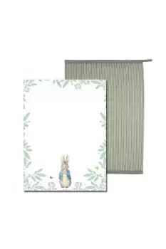 Peter Rabbit Daisy Cotton Tea Towels Set Of 2