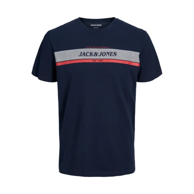 jack & jones Crew neck T-Shirt Jack & Jones Jjalex Bleu Male S