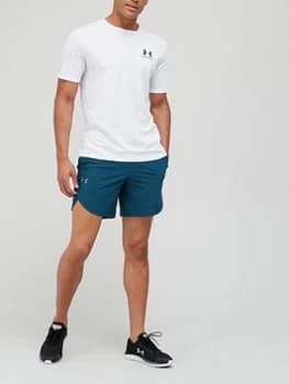 Urban Armor Gear Training Stretch-Woven Shorts - Green, Size L, Men