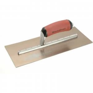 Marshalltown Gold Stainless Steel Pre Worn Plasterers Trowel 12 5