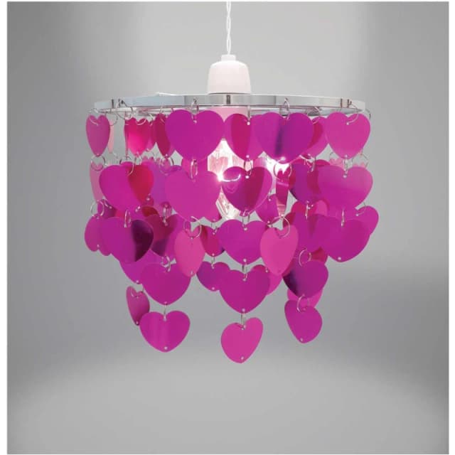 Country Club Light Decoration - Hearts Pink Easyfit Pink unisex 20cm