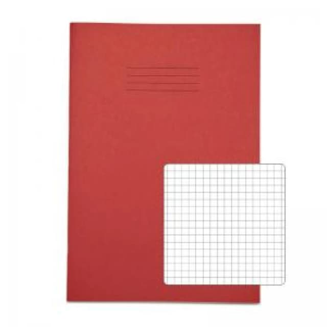 Rhino A4 Exercise Book 80 Page Red S5 (10 Pack) PVEX668-2215-8