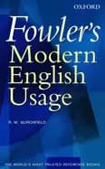 fowlers modern english usage