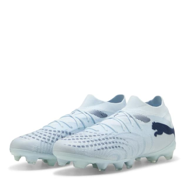 Puma Mens PUMA Future 9 Match Firm Ground Football Boots Icy Blue male 11 (46)