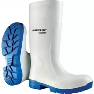 Dunlop Protective Footwear Purofort Multigrip Safety White Knee High Boot 10