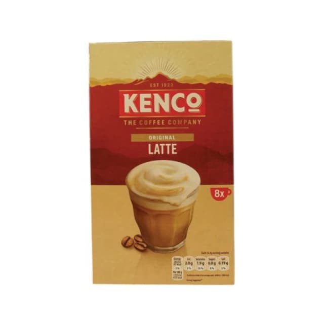 Kenco Kenco Latte Original Sachets 16.3g (Pack of 8) FOKEN016 FOKEN016