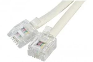 15m Telephone Cable Rj12 6 Conductors