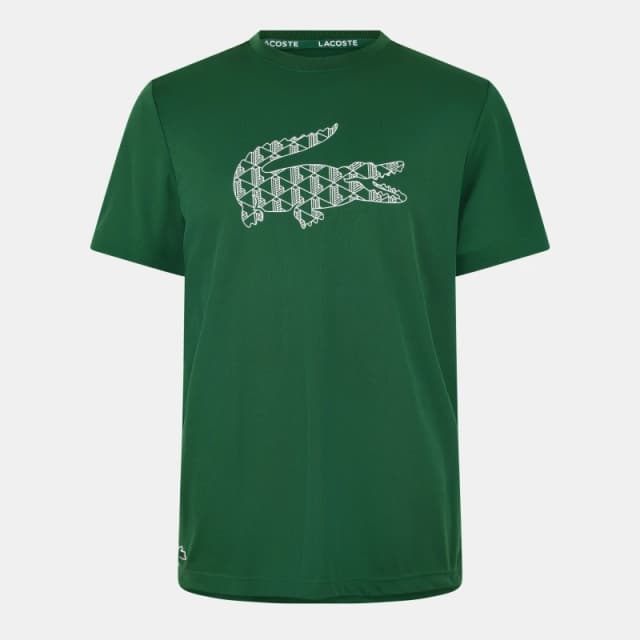 Lacoste Croc Performance Crew T-Shirt Green male M