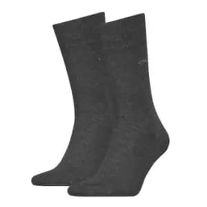 Calvin Klein Crew Socks 2 Pack Mens - Grey