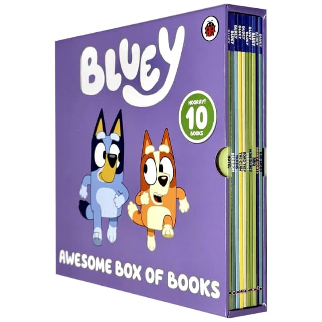 Bluey Box Set 10 Titles Road Trip Barky Boats Bad Mood And More Bluey Books