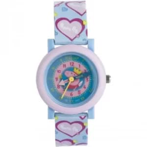 Childrens Character Peppa Pig Time Teacher Watch