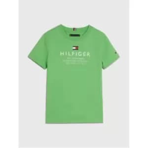 Tommy Hilfiger TH LOGO TEE S/S - Green