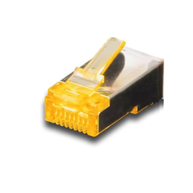 FDL YELLOW CAT.6A S-FTP CONNECTOR - 2 PIECE - 4/4 (100pcs)