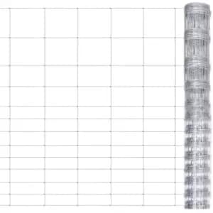 Vidaxl - Garden Fence Galvanised Steel 50x1.5 m Silver Silver