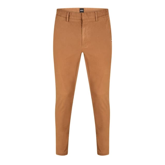 Boss Mens Kaito3-D Straight Leg Trousers Dark Brown male 30