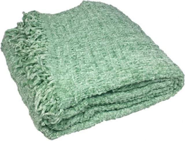 Rapport Home Zara Cotton Chenille Woven Throw