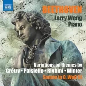 Larry Weng Beethoven Variations On Themes By Gretry - Paisiello - Righini - Winter/ by Ludwig van Beethoven CD Album