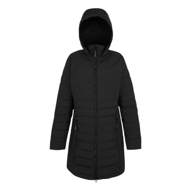 Womens long hooded down jacket Regatta Andria Noir Female 38