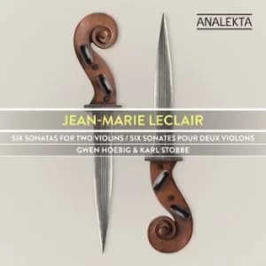 Jean-Marie Leclair Six Sonatas for Two Violins by Jean-Marie Leclair CD Album