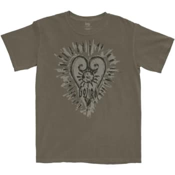 Gojira - Fortitude Heart Unisex Large T-Shirt - Grey