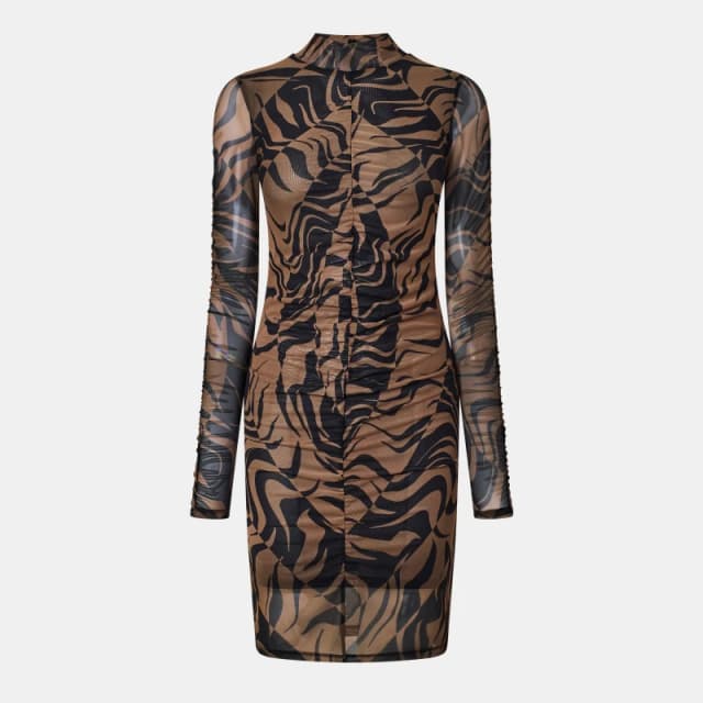 Hugo Womens Nikau Bodycon Dress Open Misc female 8 (S)