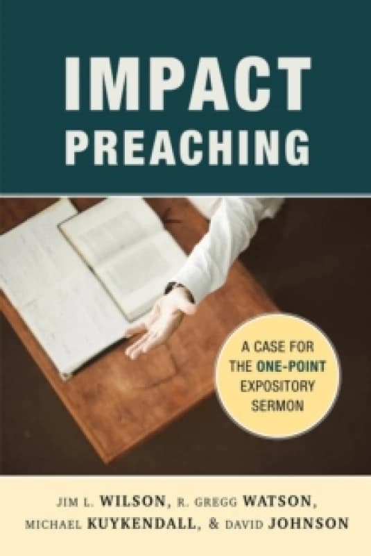 Impact Preaching Paperback / softback