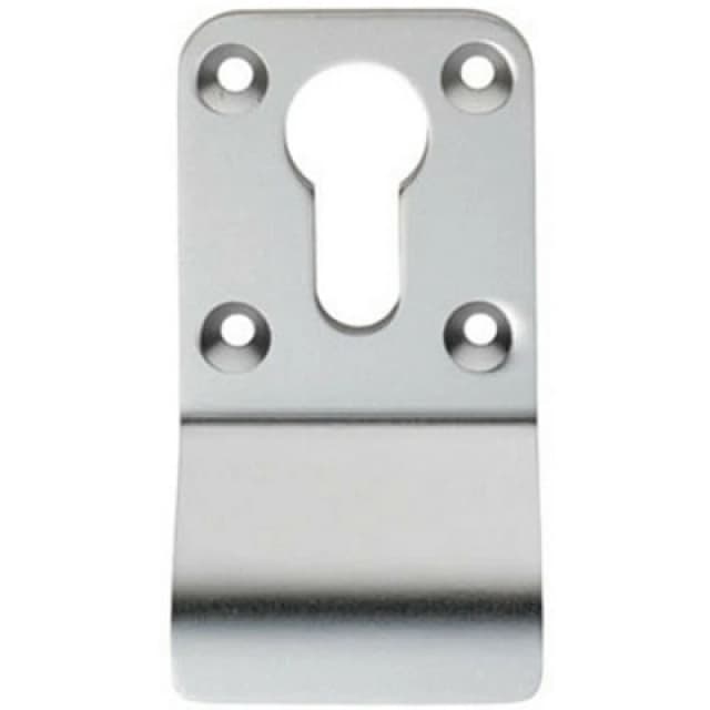 Loops Euro Profile Cylinder Latch Pull Handle 78 x 44mm Satin Adonised Aluminium Multi unisex