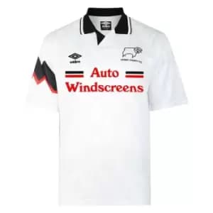 Score Draw Derby '92 Home Jersey Mens - White