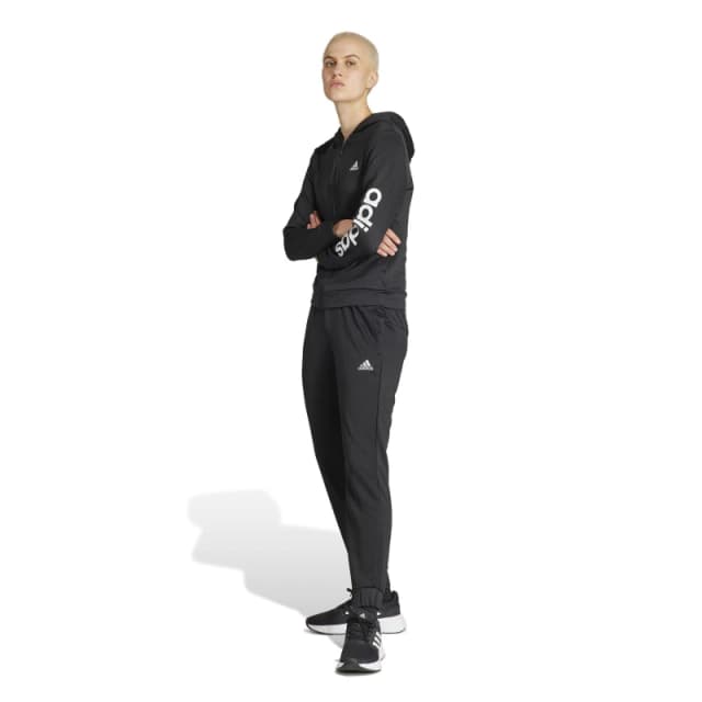 Adidas adidas Linear Tracksuit Black Female S8/10 ID20201