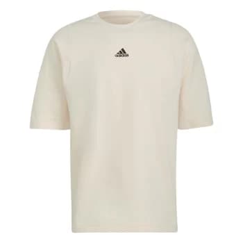 adidas Studio Lounge T-Shirt Mens - Wonder White