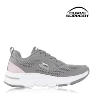 Slazenger Curve Support E-Mesh Trainers Ladies - Grey
