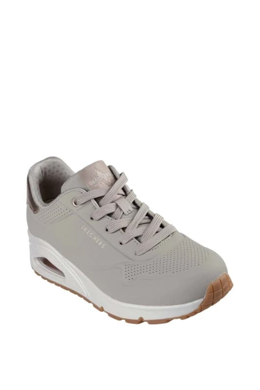Skechers Womens Street Uno - Golden Air Trainer in Taupe Size: 5 Taupe Female 5