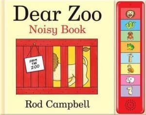 Dear Zoo Noisy Book by Rod Campbell Hardback