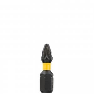 DEWALT Pozi Extreme Impact Torsion Screwdriver Bit PZ2 25mm Pack of 5