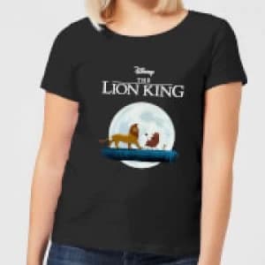 Disney Lion King Hakuna Matata Walk Womens T-Shirt - Black