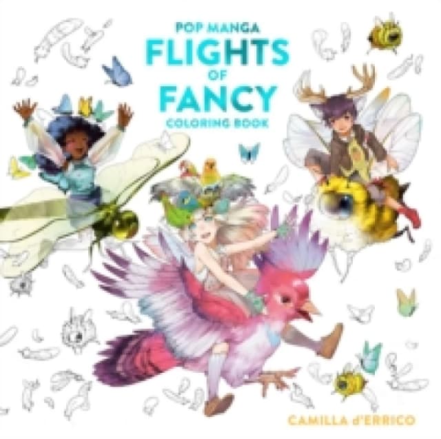 Pop Manga Flights of Fancy Coloring Book Paperback / softback