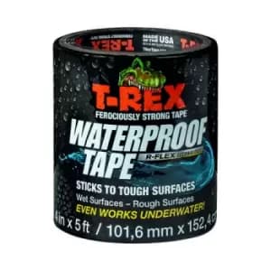 T-Rex Waterproof Tape R-Flex Technology Black (Pack of 6) 285987