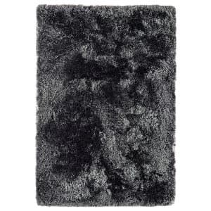 Asiatic Plush Shaggy Rug - 140 x 200cm - Slate